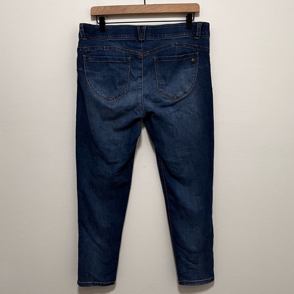 DEMOCRACY Ab Solution Skinny Fit Blue Jeans Size 12 - Picture 2 of 9